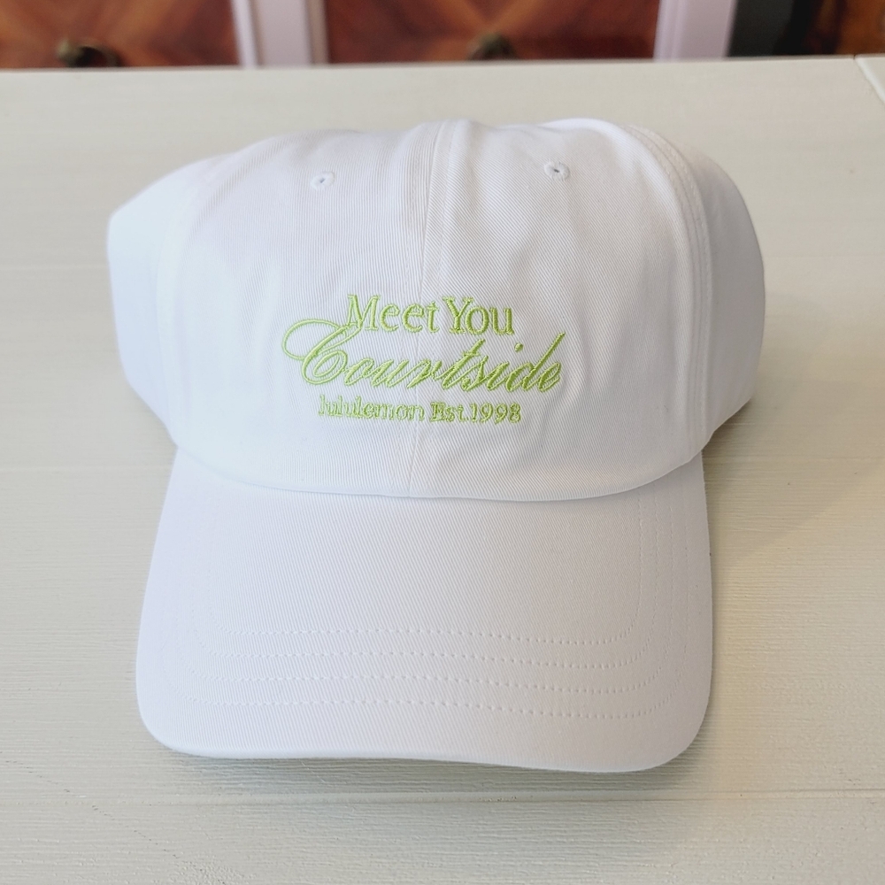 🆕️ Lululemon Classic Meet You Courtside Tennis Club Unisex Ballcap - L/XL - Picture 10 of 11
